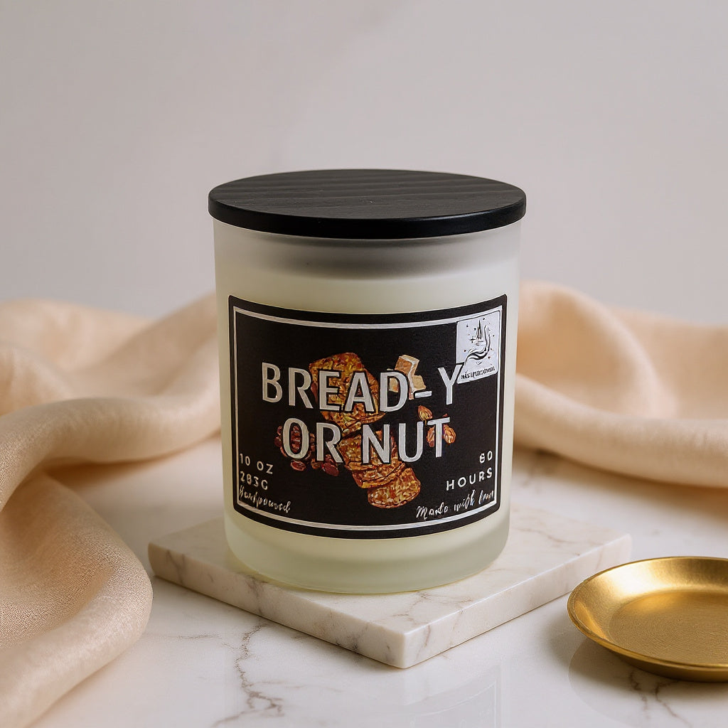 Bread-y or Nut – Banana Nut Bread + Coffee Fall Candle scented candle Bready_or_Nut_10_oz_1 Melt Magic Candles