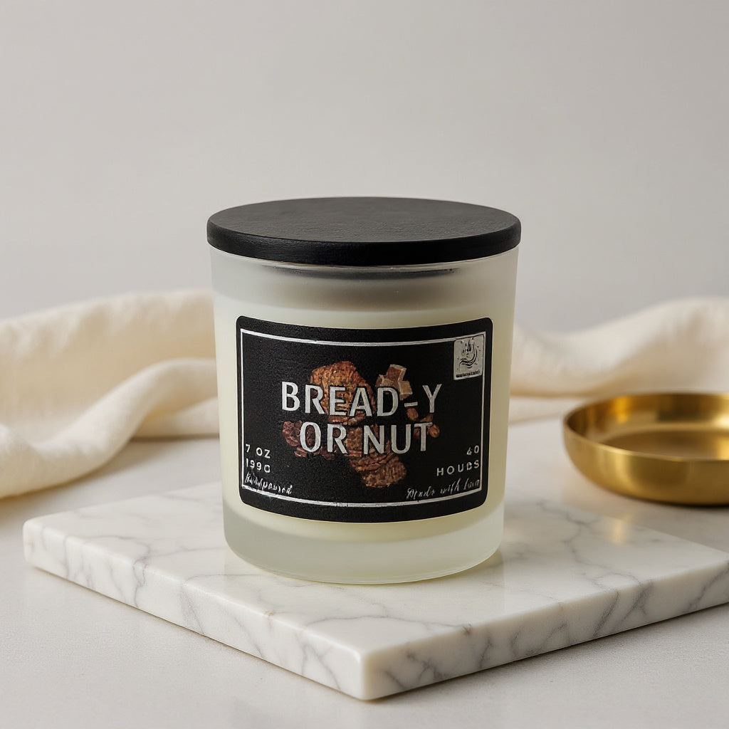 Bread-y or Nut – Banana Nut Bread + Coffee Fall Candle 7 oz. scented candle Bready_or_Nut_7_oz_1 Melt Magic Candles