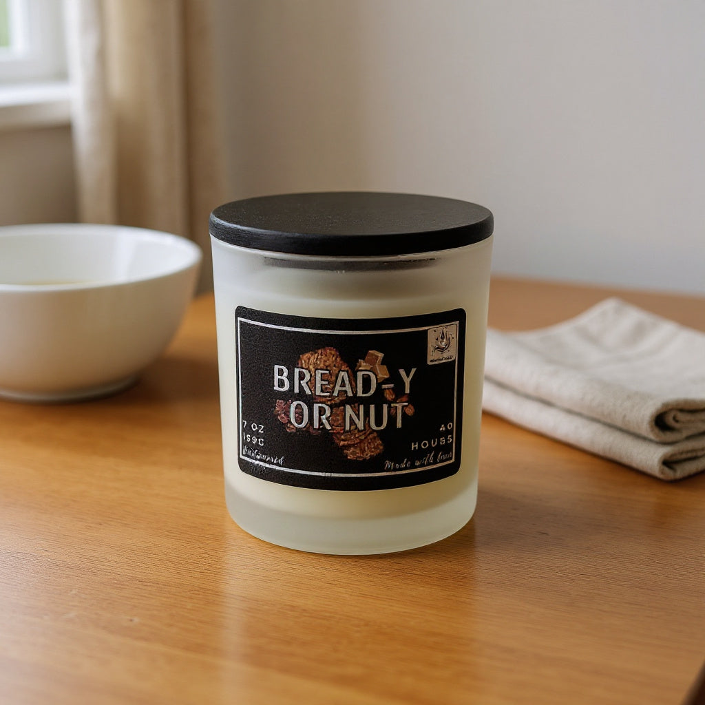 Bread-y or Nut – Banana Nut Bread + Coffee Fall Candle scented candle Bready_or_Nut_7_oz_2 Melt Magic Candles