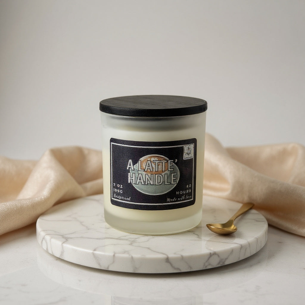 A Latte Handle – Spiced Black Tea Fall Candle 7 oz scented candle IMG_1395 Melt Magic Candles