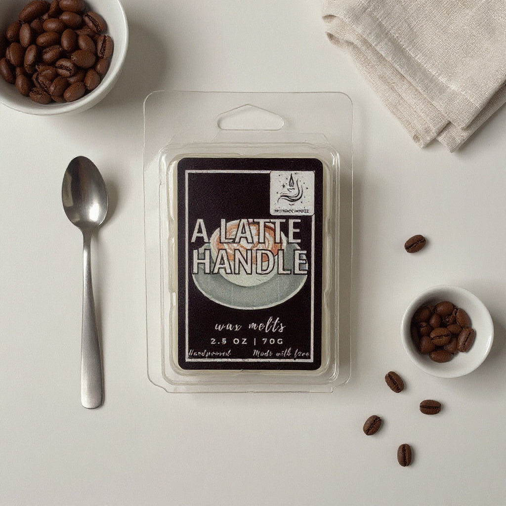 A Latte Handle – Spiced Black Tea Fall Wax Melts wax tarts IMG_1480 Melt Magic Candles