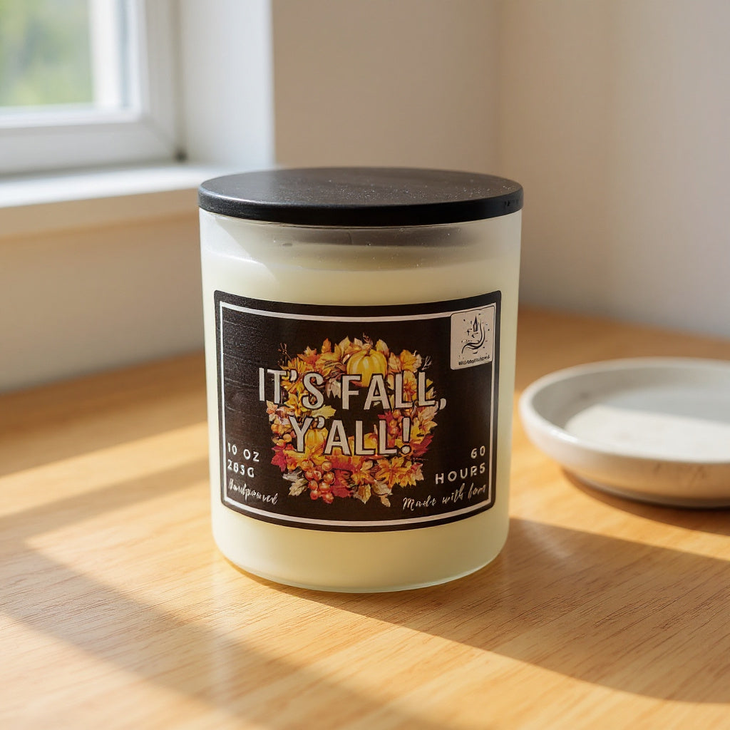 It’s Fall, Y’all! – Bright Floral + Amber Fall Candle 10 oz. scented candle Its_fall_yall_10_oz_2 Melt Magic Candles