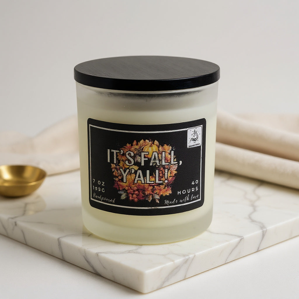 It’s Fall, Y’all! – Bright Floral + Amber Fall Candle 7 oz. scented candle Its_fall_yall_7_oz_2 Melt Magic Candles