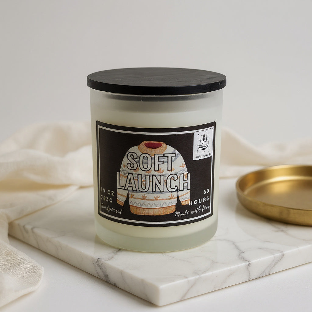 Soft Launch – Cashmere Plum + White Tea Fall Candle scented candle Soft_Launch_10_oz Melt Magic Candles