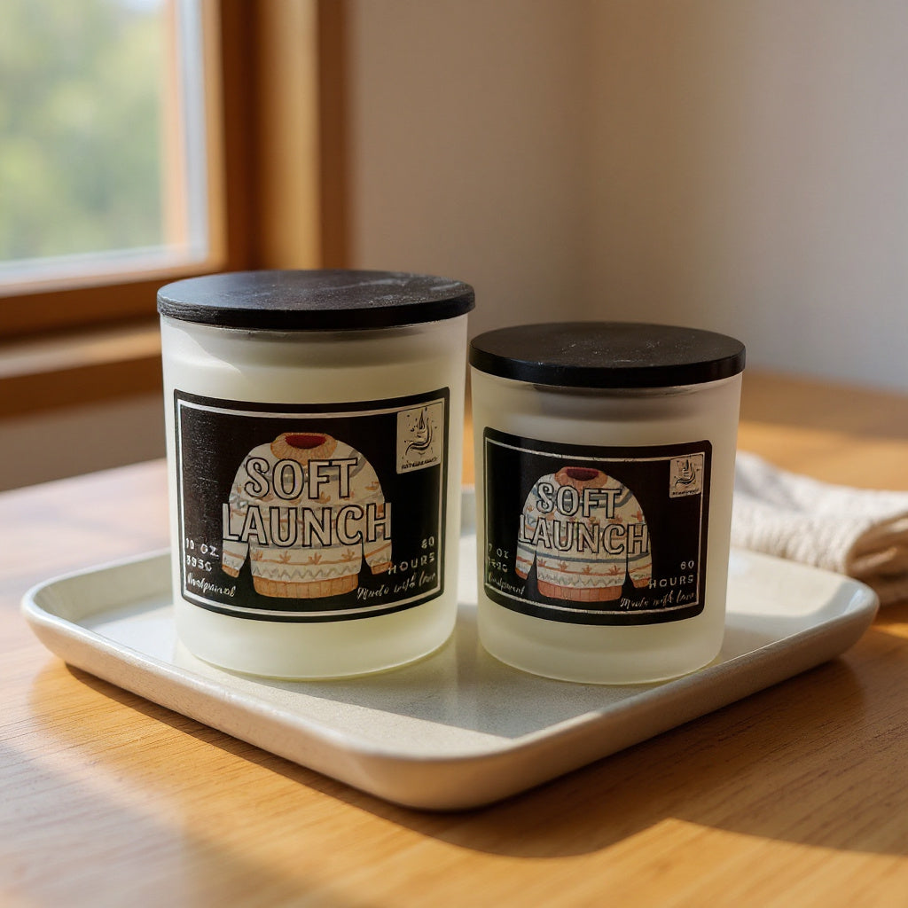 Soft Launch – Cashmere Plum + White Tea Fall Candle scented candle Soft_Launch_pair_2 Melt Magic Candles
