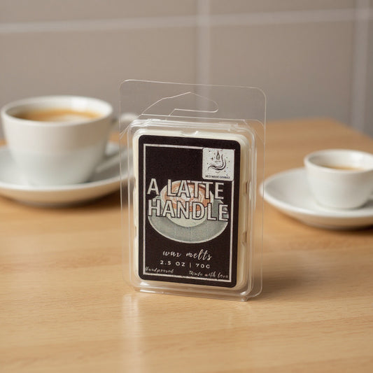 A Latte Handle – Spiced Black Tea Fall Wax Melts wax tarts IMG_1478 Melt Magic Candles