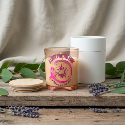 A Light for the Fight – Breast Cancer Awareness Candle (Limited Edition) - Pre-Order scented candle IMG_4711_91b9656a-7a6d-4498-afa6-5aaebe765941 Melt Magic Candles