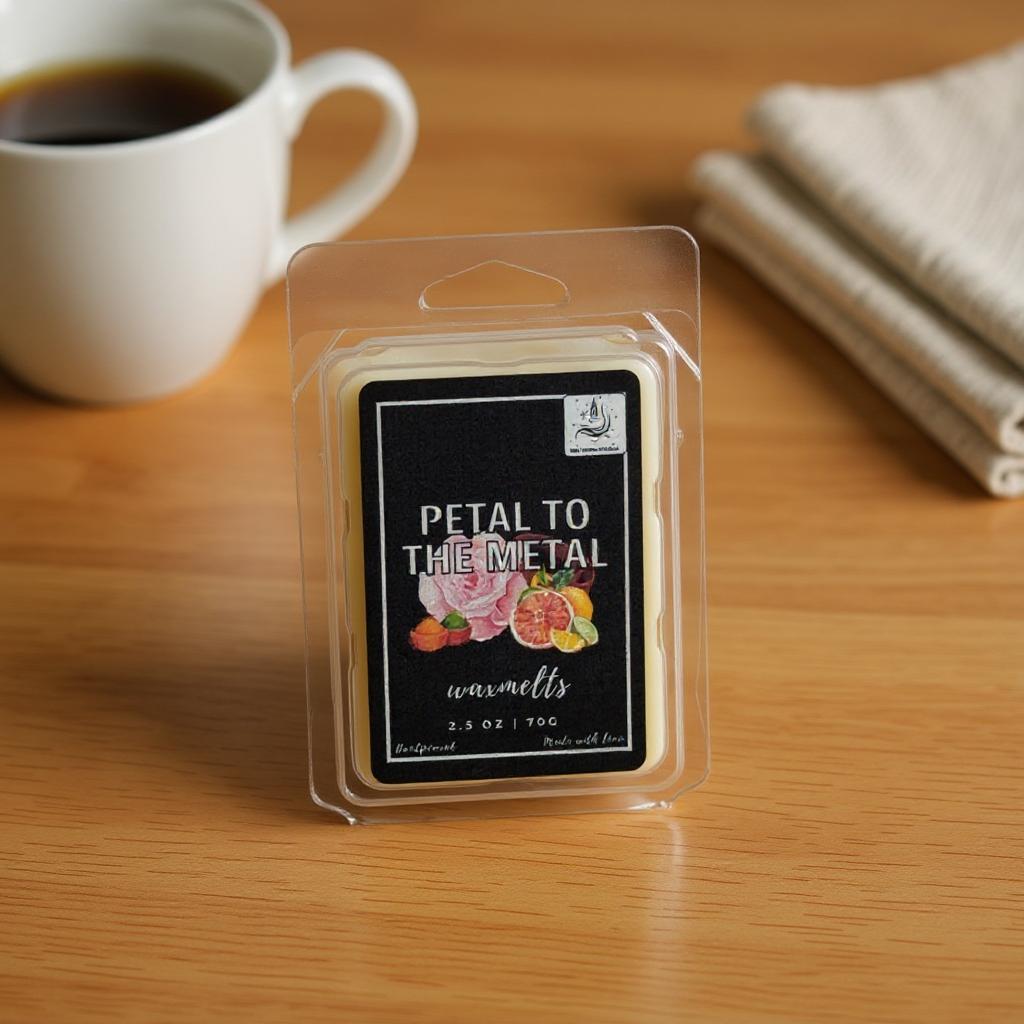 Petal to the Metal Wild Rose + White Musk Wax Melts wax tarts Petal_to_the_Metal_wax_melts_3 Melt Magic Candles