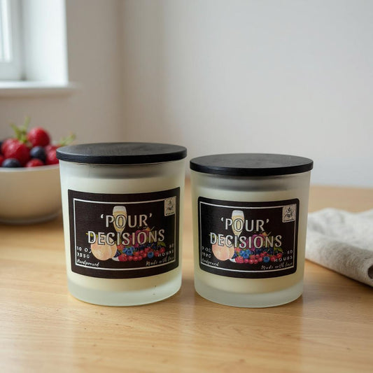 'Pour' Decisions – Red Sangria + Berry Wine Candle scented candle Pour_Decisions_Candles Melt Magic Candles