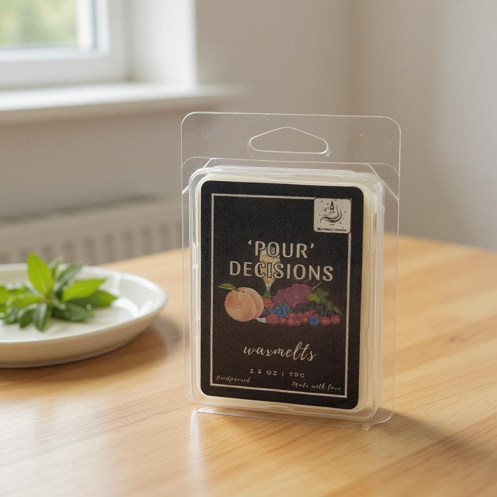 'Pour' Decisions Red Sangria + Berry Wine Wax Melts wax tarts Pour_Decisions_wax_melts_2 Melt Magic Candles